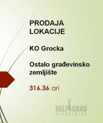 plac   Beograd  Grocka    Reka